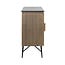 Richmond Interiors  Dressoir Ironville 4-deuren - Goud met Zwart Marmer