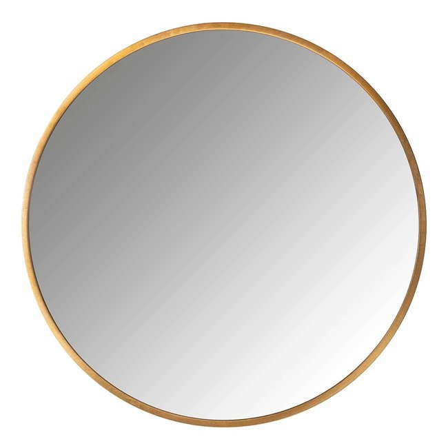 Richmond Interiors  Spiegel Maevy goud 110Ø - Luxe Ronde Wandspiegel