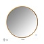 Richmond Interiors  Spiegel Maevy goud 110Ø - Luxe Ronde Wandspiegel