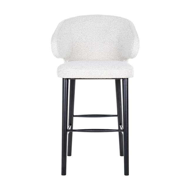 Richmond Interiors  Barstoel Indigo White Bouclé (Copenhagen 900 Bouclé White)