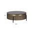Richmond Interiors  Salontafel Ironville 90Ø (Gold)