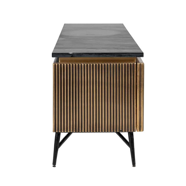 Richmond Interiors  TV-Dressoir Ironville 2-deuren (Gold)