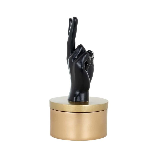 Richmond Interiors  Juwelen box Justa zwart goud