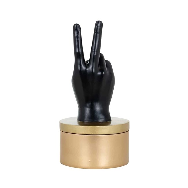 Richmond Interiors  Juwelen box Justa zwart goud