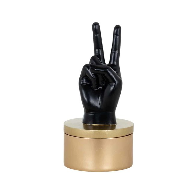 Richmond Interiors  Juwelen box Justa zwart goud