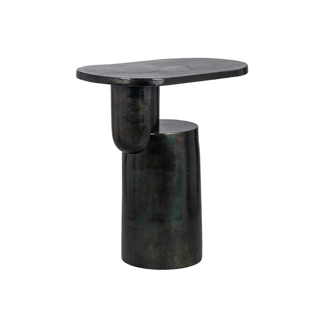 Richmond Interiors  Richmond Interiors Bijzettafel Denzell - Zwart Aluminium