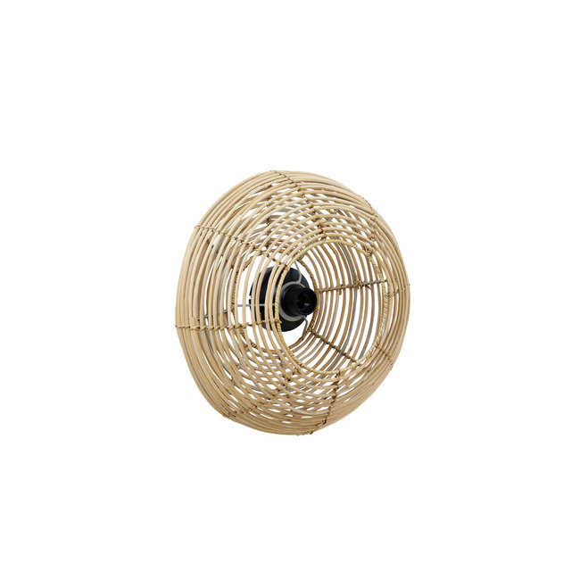 Light en Living Wandlamp Ø40x15 cm MILAN rotan  naturel