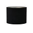 Light en Living Lampenkap cilinder VELOURS zwart-taupe - diverse maten