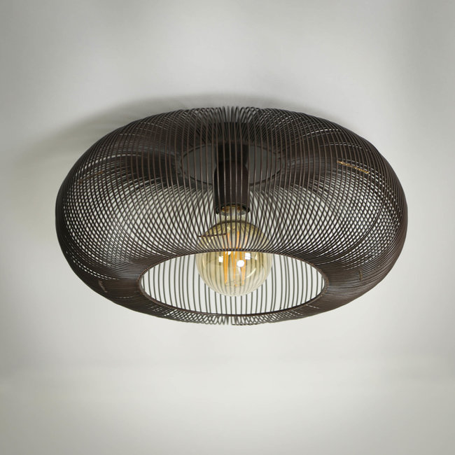 WoonStijl Plafondlamp Ø43 copper twist