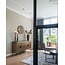 Richmond Interiors  Dressoir Ironville 4-deuren - Goud met Zwart Marmer
