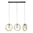 WoonStijl Hanglamp 3L round wood