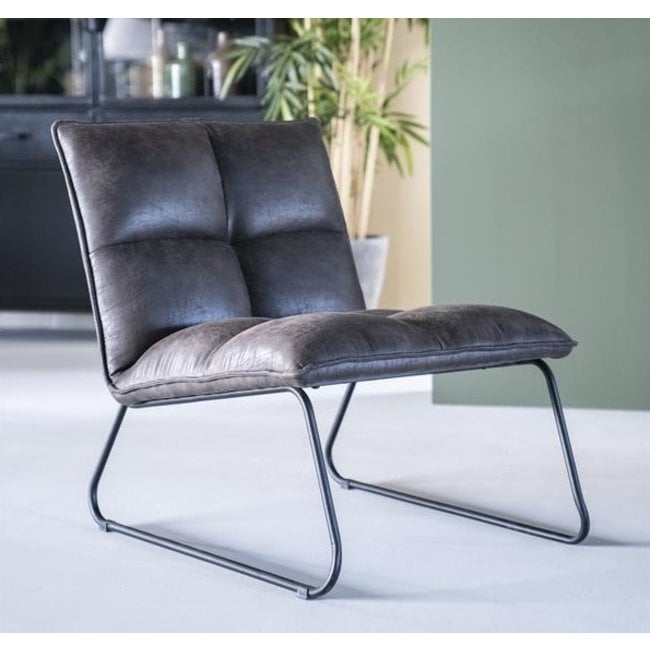 Eleonora Fauteuil Ruby - antraciet