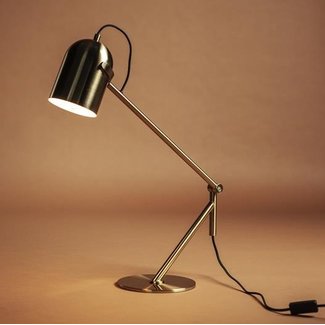 By Boo Tafellamp Sleek - Zwart of goud