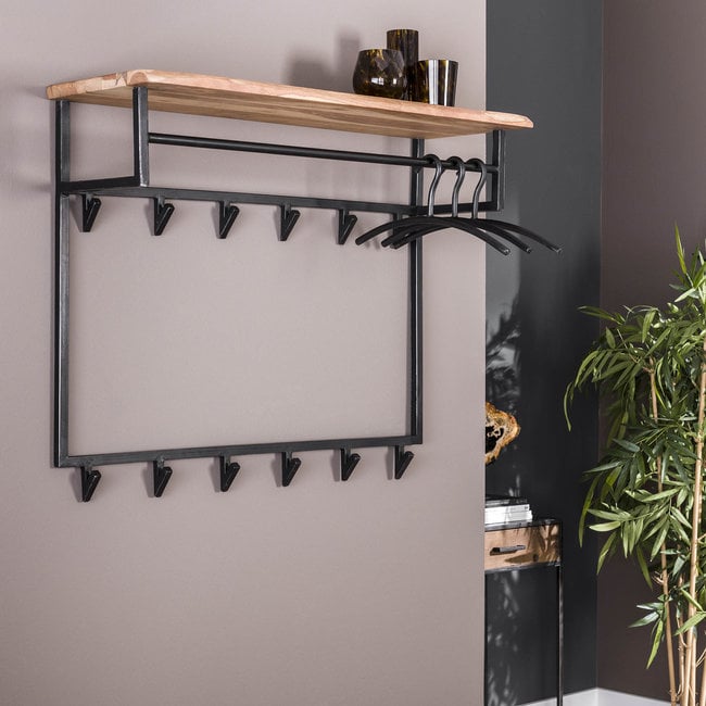 WoonStijl Kapstok edge hoog 12 haken