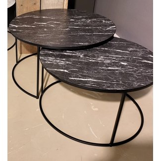 WoonMax Salontafel Windsor set van 2