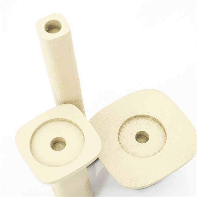 By Boo Candle holder Squand medium - beige
