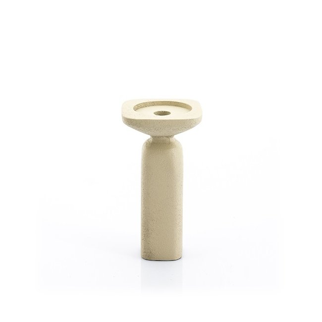 By Boo Candle holder Squand medium - beige