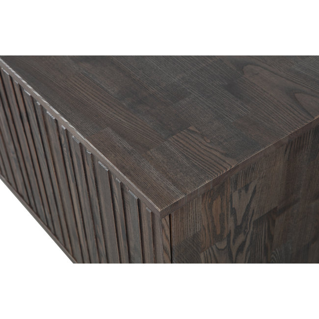Woood New Gravure Tv Meubel 100 Cm Essen Espresso [fsc]