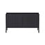 Woood New Gravure Tv Meubel 100 Cm Grenen Zwart [fsc]