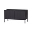 Woood New Gravure Tv Meubel 100 Cm Grenen Zwart [fsc]
