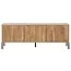 Woood New Gravure Tv Meubel 150 Cm Eiken Blanke Lak [fsc]