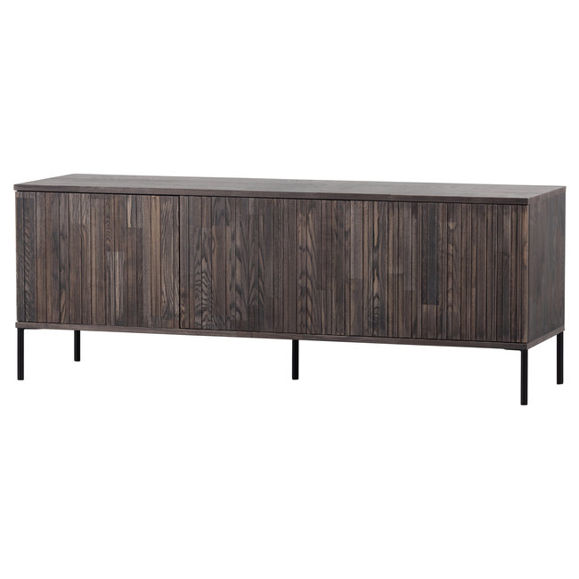 Woood New Gravure Tv Meubel 150 Cm Essen Espresso [fsc]