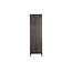 Woood New Gravure Hoge Kast Met Lade Essen Espresso [fsc]
