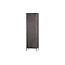 Woood New Gravure Hoge Kast Met Lade Essen Espresso [fsc]