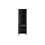 Woood New Gravure Hoge Kast Met Lade Essen Espresso [fsc]
