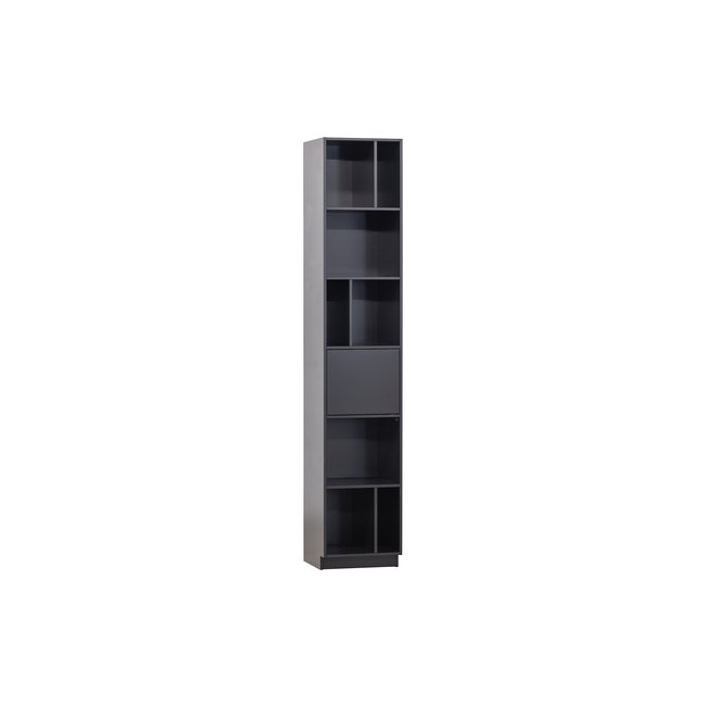 Woood Finca Open Vakkenkast 40 Cm Zwart [fsc]