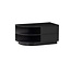 Woood Finca Tv Meubel Rond Links 78 Cm Grenen Zwart [fsc]