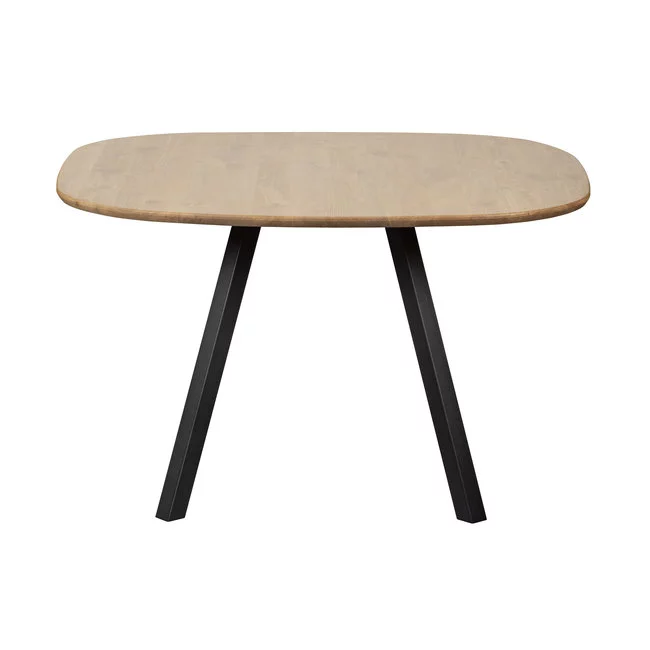 Woood Combi-tablo: Organisch Eiken 130x130 showroommodel