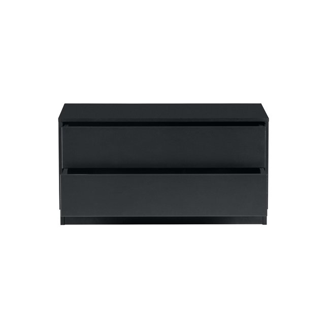 Woood Finca Tv Meubel 75cm Grenen Zwart [fsc]