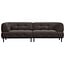 Woood Lloyd 4-zits Bank Gewassen Fluweel Cast Iron