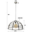 WoonStijl Hanglamp Ø70 dome / Oud zilver