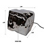 WoonStijl Tafellamp Rock Chromed glas - Stijlvol mondgeblazen design