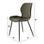 WoonStijl Stoel velvet ronde buis Antraciet velvet