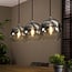 WoonStijl Hanglamp 3L bubble shaded