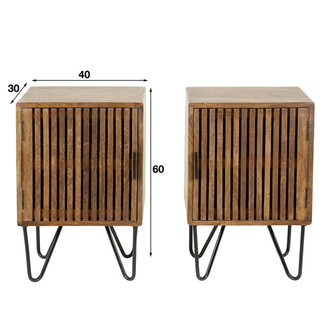 WoonStijl Nachtkastje set van 2 tweak