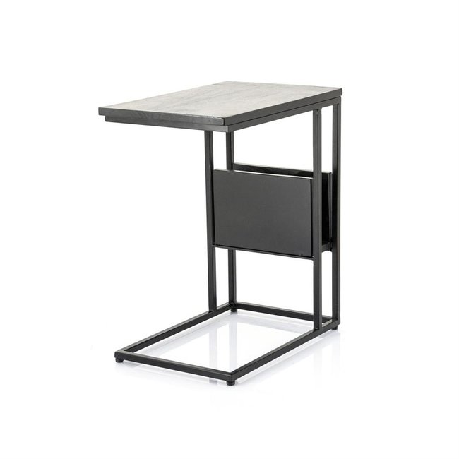 By Boo Bijzettafel Slider - zwart