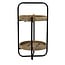 Light en Living Etagere 2L Ø33x59,5 cm LORENA  naturel-zwart