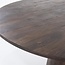 Eleonora Eettafel Aron rond  130 - bruin