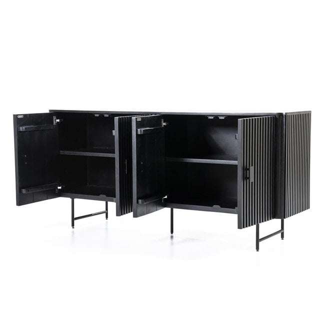 Eleonora Dressoir Remi 4-drs. - zwart