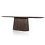Eleonora Eettafel Aron ovaal 200x110  - bruin