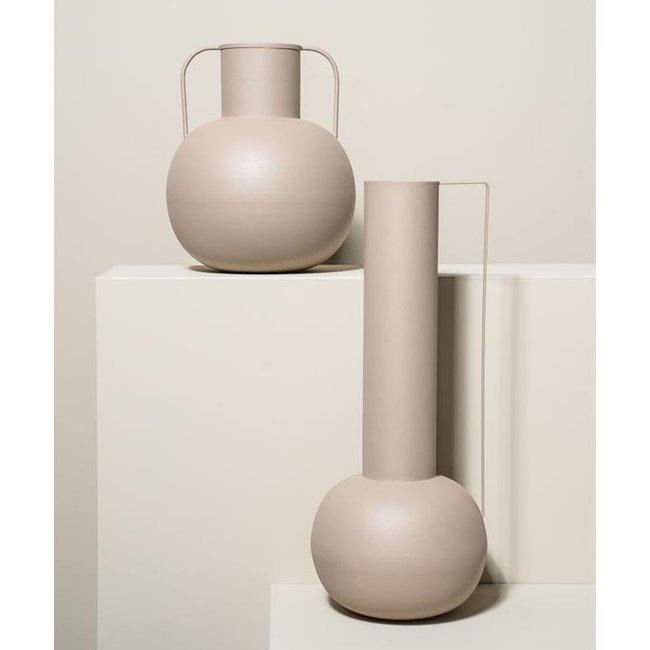 By Boo Vaas Bell medium - licht bruin