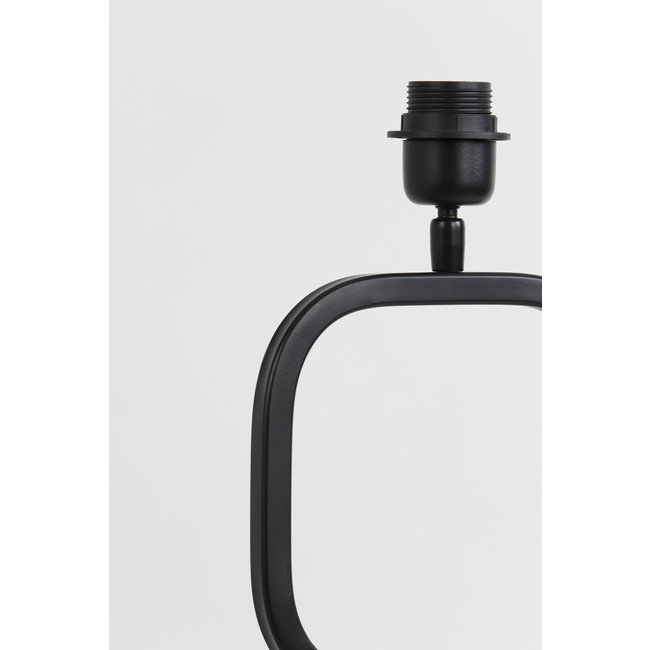 Light en Living Light & Living Lampvoet LUTIKA - Mat Zwart - 23x11,5x46 cm