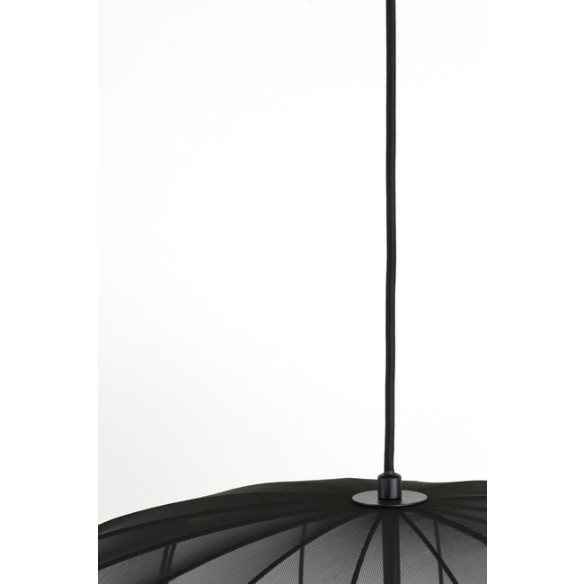 Light en Living Hanglamp Ø60x45 cm PLUMERIA zwart van Light & Living