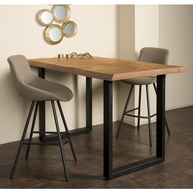 Tower Living Bartafel  Ultimo Live edge blank of zwart - diverse afmetingen