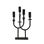 Light en Living Kandelaar 4L 23x6x39 cm NIMARI mat  zwart