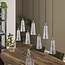 WoonStijl Hanglamp 7L kegel stone